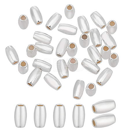 30Pcs 925 Sterling Silver Beads FIND-BC0003-85-1
