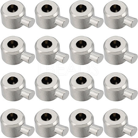 Brass Crimp Beads KK-SC0004-42P-1