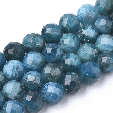 Natural Apatite Beads Strands X-G-S345-4mm-008-1