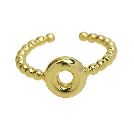 Brass Cuff Open Rings FS-WGBF9D8-15-1