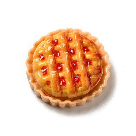 Opaque Resin Imitation Food Decoden Cabochons CRES-H001-03G-1