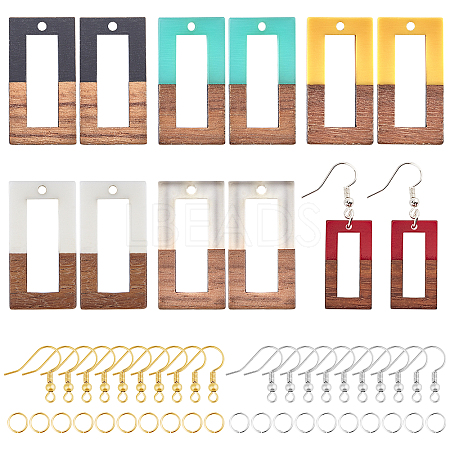 DIY Dangle Earring Making Kits DIY-OC0002-56-1