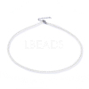 Electroplate Glass Beaded Necklaces NJEW-JN02793-08-1