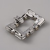 Alloy Rhinestone Shoe Decoration AJEW-WH0248-222-2