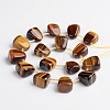 Teardrop Natural Tiger Eye Beads Strands G-D771-05-2