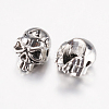 Tibetan Style Alloy Beads A-PALLOY-F200-11AS-2