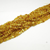 Natural Amber Chip Beads Strands X-G-E333-01B-1