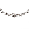 304 Stainless Steel Dolphin Link Bracelets BJEW-O076-03P-2