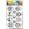PVC Plastic Clear Stamps DIY-WH0618-0323-8