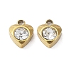 Ion Plating(IP) 304 Stainless Steel Charm STAS-Q254-34G-1