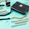 WADORN® 6Pcs 6 Style Aluminum Curb Chain Purse Strap Extender DIY-WR0001-67-6