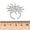304 Stainless Steel Cuff Open Rings RJEW-S650-01A-P-3