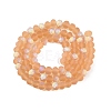 Transparent Glass Beads Strands EGLA-A044-T6mm-MB23-3