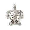 304 Stainless Steel Pendants STAS-C122-15B-P-1