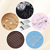 2Pcs Slide Top Tinplate Trinket Storage Boxes CON-SP0001-22B-02-5