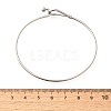 Tarnish Resistant 304 Stainless Steel Bangles STAS-S053-26-4