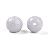 Opaque Solid Color Glass Beads LS-GLAA-N007-8mm-A08-2