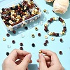 480Pcs 6 Colors Opaque & Transparent Plastic Beads KY-YW0001-75A-6