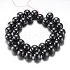 Magnetic Synthetic Hematite Bead Strands G-A165A-12mm-2