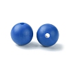 Round Food Grade Eco-Friendly Silicone Focal Beads SIL-F003-01B-3