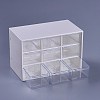 Plastic Cosmetic Storage Display Box AJEW-WH0096-62-2