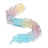 Transparent Painted Glass Beads Strands DGLA-A034-T8mm-A15-1