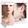 Chakra Themed Natural & Synthetic Gemstone Pendants G-SC0002-23P-5