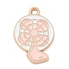 Alloy Enamel Pendants ENAM-A008-11KCG-02-1