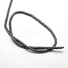 Column Non-magnetic Synthetic Hematite Beads Strands G-F161-16F-2