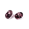Picasso Spray Painted Glass Seed Beads SEED-T006-04-22-5