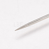 Iron C-shaped Curved Hair Weaving Needles TOOL-WH0036-01P-3