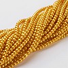 Glass Pearl Beads Strands HY-4D-B74-3