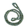 Electroplated Synthetic Non-Magnetic Hematite Beads Strands G-H020-M01-07-2