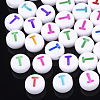 Initial Acrylic Beads X-OACR-E001-20T-1