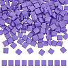 240Pcs 2-Hole Baking Paint Opaque Colours Glass Seed Beads SEED-SC0001-12D-1