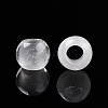 Natural Quartz Crystal European Beads X-G-T092-10mm-24-2