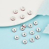 Brass Grade A Rhinestone Spacer Beads RB-A014-Z6mm-23S-5