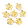 Transparent Spray Painted Glass Beads X1-GLAA-NH0003-01D-1