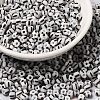 6/0 Opaque Colours Seep Glass Seed Beads SEED-F003-04A-12-1