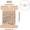 Brass Dapped Chains CHC-FH0001-01G-2