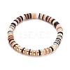 Handmade Polymer Clay Heishi Beads Jewelry Sets SJEW-JS01136-03-2