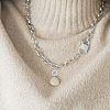 2Pcs 925 Sterling Silver Micro Pave Clear Cubic Zirconia Twister Clasps STER-DR0001-09-6
