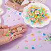 500Pcs Luminous PS Plastic Beads FIND-TA00009-13C-7