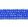 Opaque Solid Color Imitation Jade Glass Beads Strands LS-GLAA-F029-P4mm-11-1
