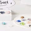 Cheriswelry 24Pcs 12 Colors Handmade Lampwork Beads LAMP-CW0001-03-26