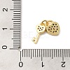 Brass Micro Pave Cubic Zirconia Charms KK-C072-27B-G-3