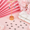 100Pcs Tibetan Style Alloy Charms TIBEP-SC0002-74-4