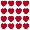Heart Handmade Wool Felt Ornament Accessories DIY-CY0003-12A-7