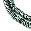Electroplated Synthetic Non-Magnetic Hematite Beads Strands G-H020-M01-07-3