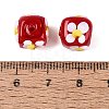 Handmade Bumpy Lampwork Beads LAMP-N042-22A-04-3